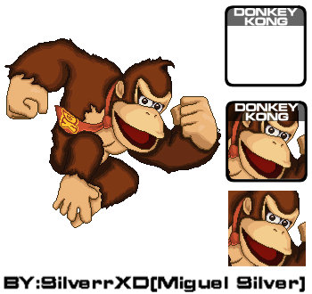 Roster ssf2 Donkey Kong by SilverrXD on DeviantArt