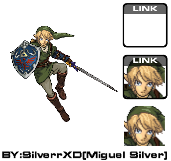 Roster ssf2 Link by SilverrXD on DeviantArt