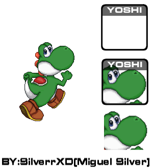 Roster ssf2 Yoshi by SilverrXD on DeviantArt