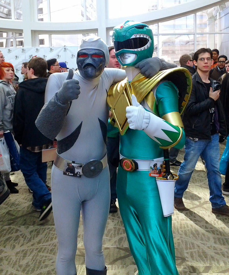 Green Ranger and Putty Patrol by Hoodz-DA on DeviantArt