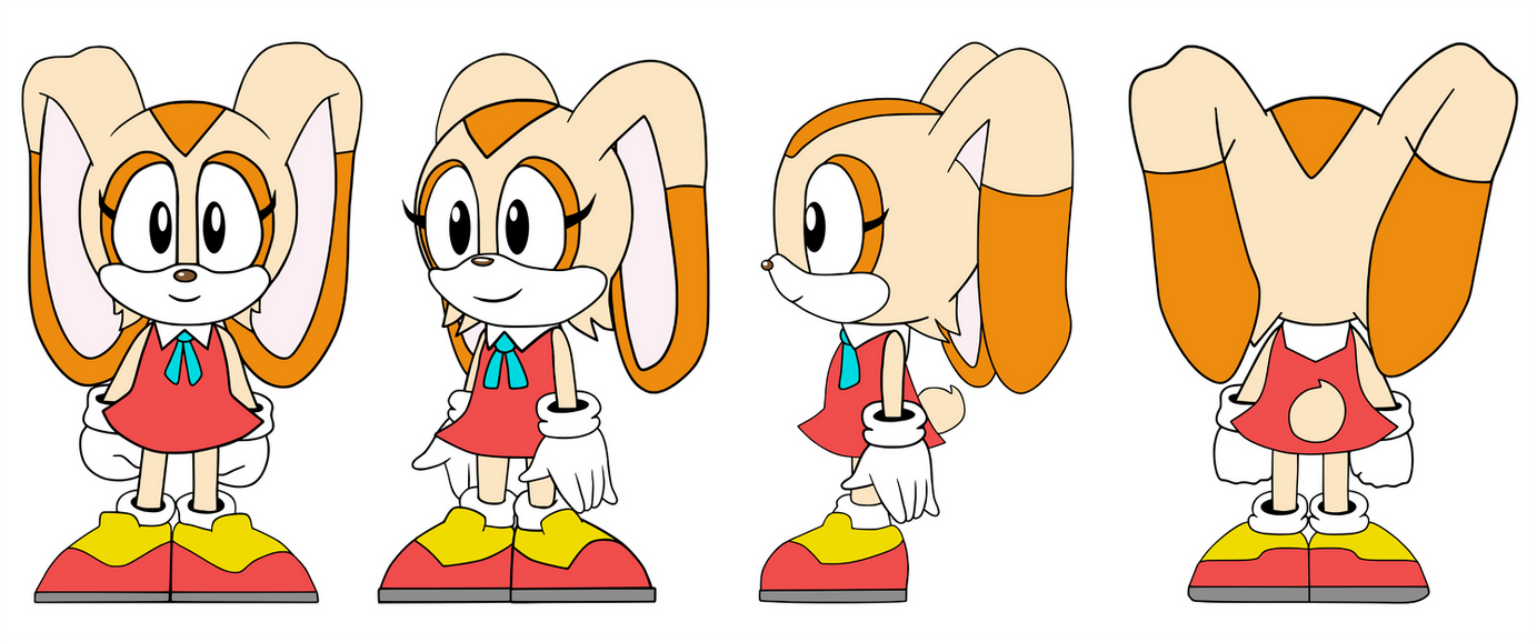 Cream The Rabbit Custom Model Cream The Rabbit model (Hooded Chaos Gamingverse) by Hoodz-DA on DeviantArt