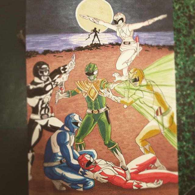 Power Rangers V Green Ranger by StanAddams on DeviantArt