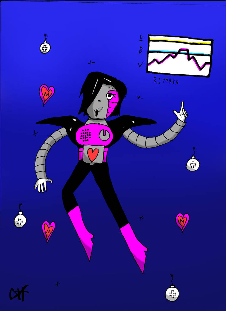 Mettaton Exploding Mettaton EX by Cesirion on DeviantArt
