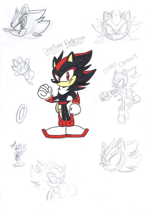Shadow The Hedgehog: Custom Design by Smaximations on DeviantArt
