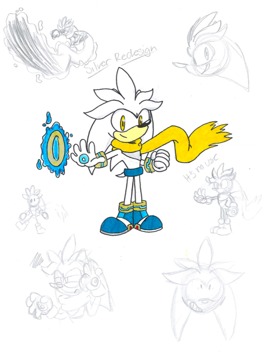 Sonic-Shadow-Silver.:lineart:. by DarkCatSoul on DeviantArt