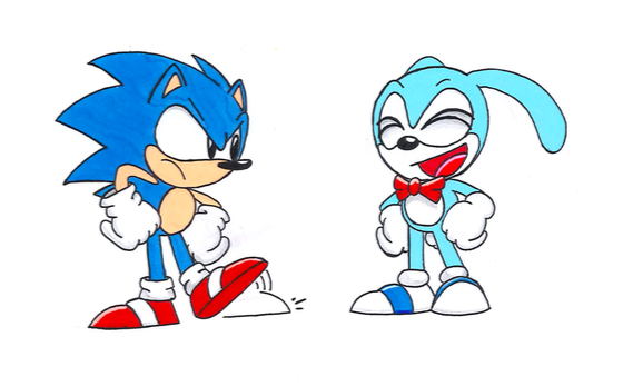 Sonic Feel Rabbit Sonic and Feel 2 by Smaximations on DeviantArt