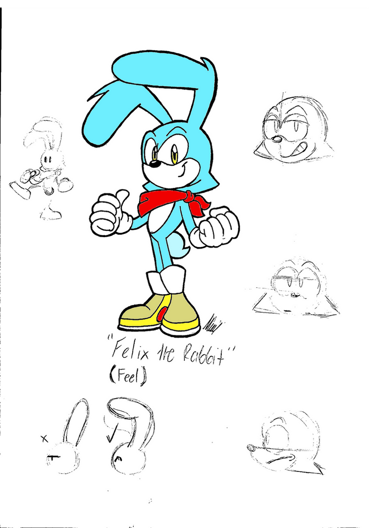 Felix(feel) the Rabbit: Custom design by Smaximations on DeviantArt