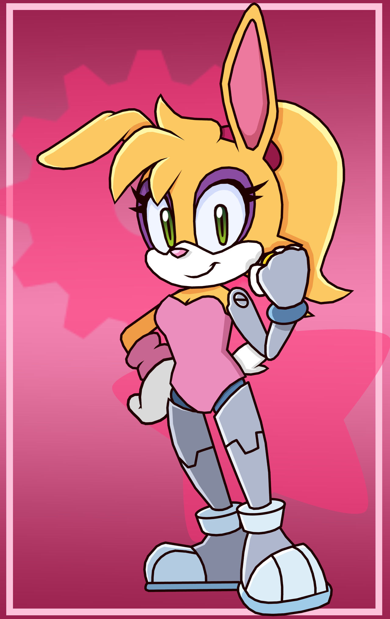 Bunnie Rabbot Render by Smaximations on DeviantArt