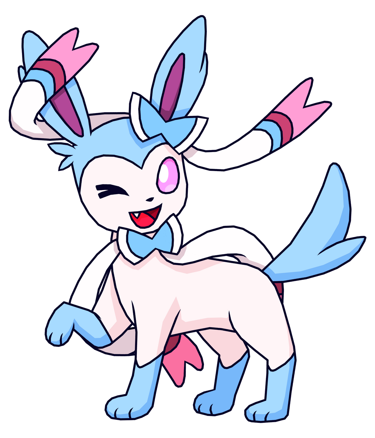 Sylveon Art Shiny By Smaximations On DeviantArt sylveon-art-shiny-by-smaximations-on-deviantart
