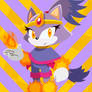 Blaze the Cat Redesign Art