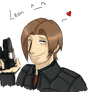 Leon RE6 doodle