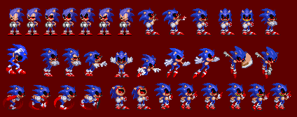 Sonic.exe Sprites by WarchieUnited on DeviantArt