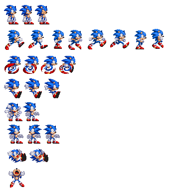 Modgen Modern Sonic V2 Sprites by MarianHedgehog on DeviantArt