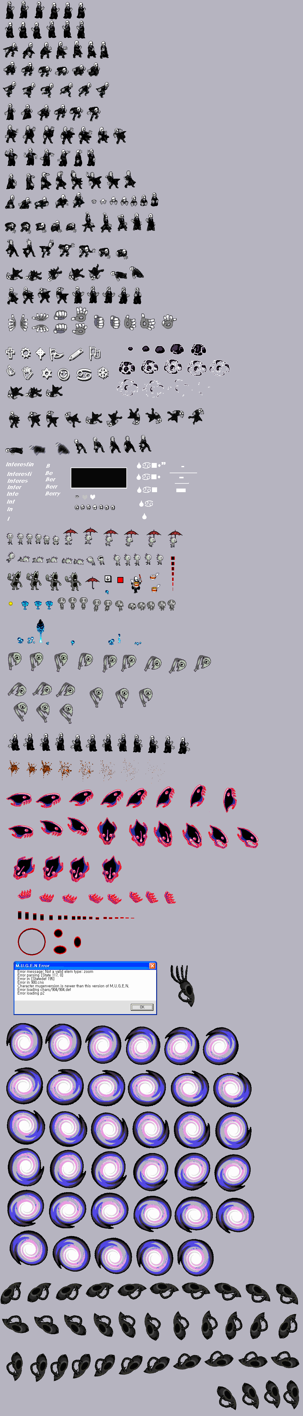 Custer Sprite M.U.G.E.N W.D Gaster sprites by WarchieUnited on DeviantArt