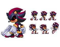 Sonic exe Sprites Version 4 by WarchieUnited on DeviantArt