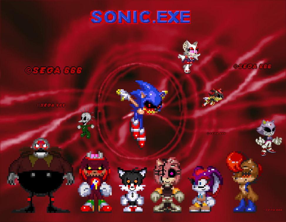 Sonic.EXE Dates Amy ?  Tails & Amy Play Sonic.EXE The Spirits of