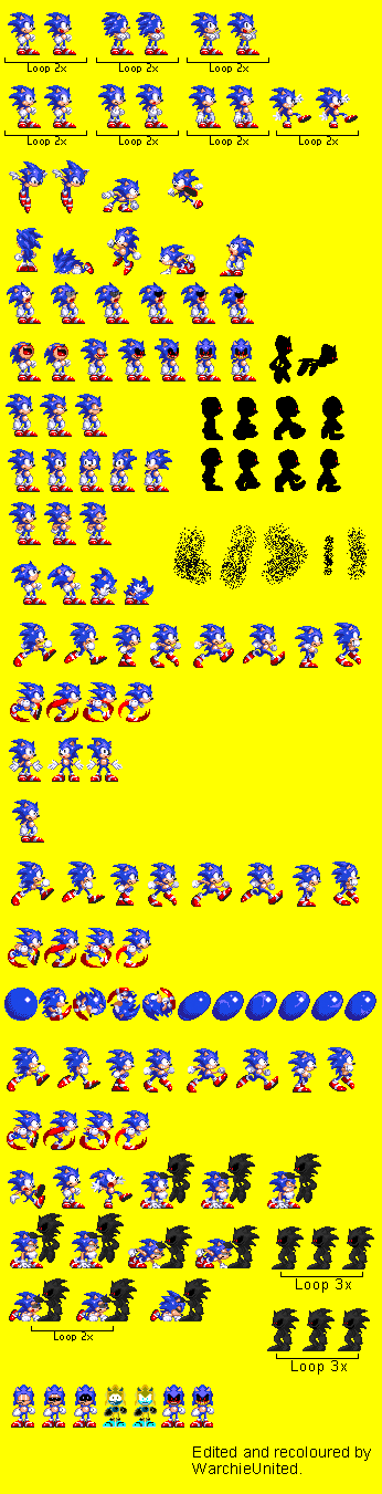 Original Sprites (Sonic.exe) by WarchieUnited on DeviantArt