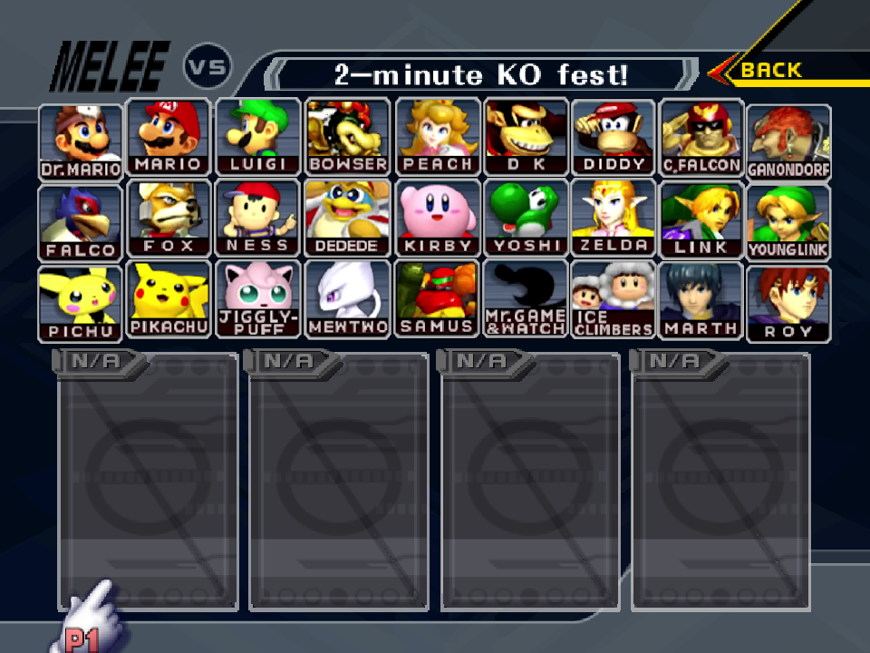 My SSBM Roster for Gamecube (Version 2) by WarchieUnited on DeviantArt