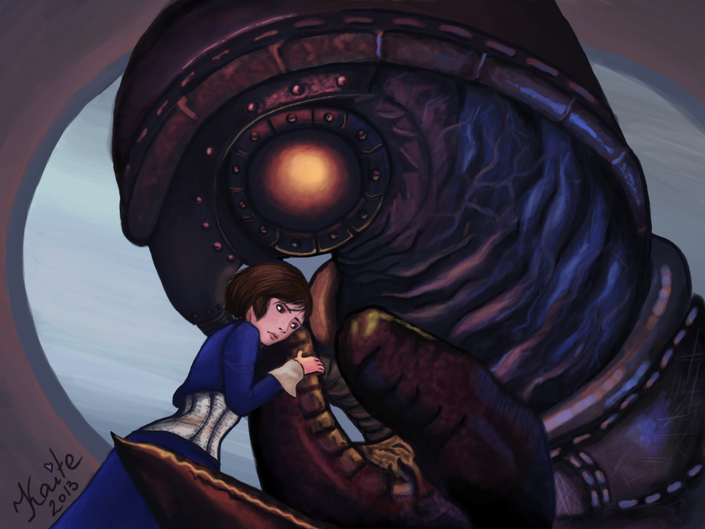 Bioshock Infinite Elizabeth And Songbird By Kaitevalentine On Deviantart Bioshock Infinite Elizabeth And Songbird By Kaitevalentine On Deviantart