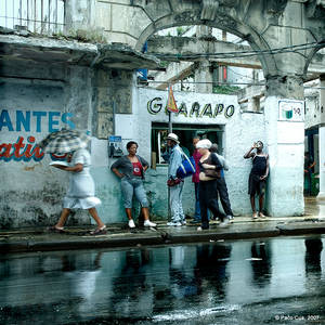 Lluvia en la Habana