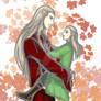 Thranduil and Legolas doodle