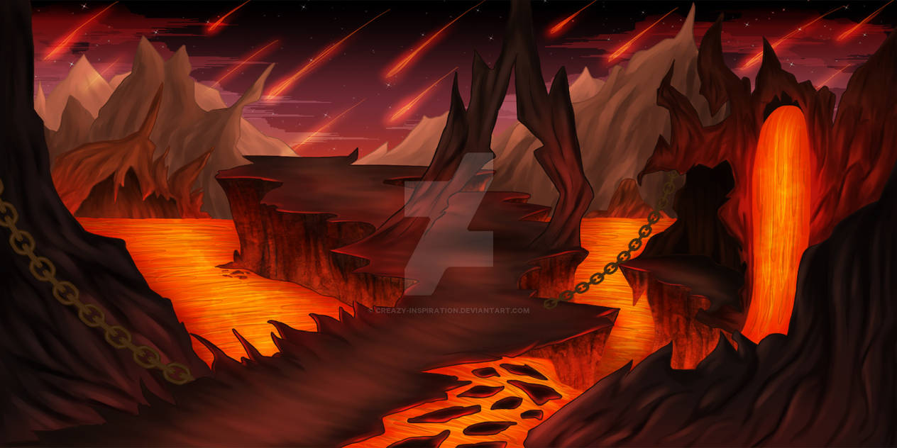 Hell Landscape by Creazy-Inspiration on DeviantArt