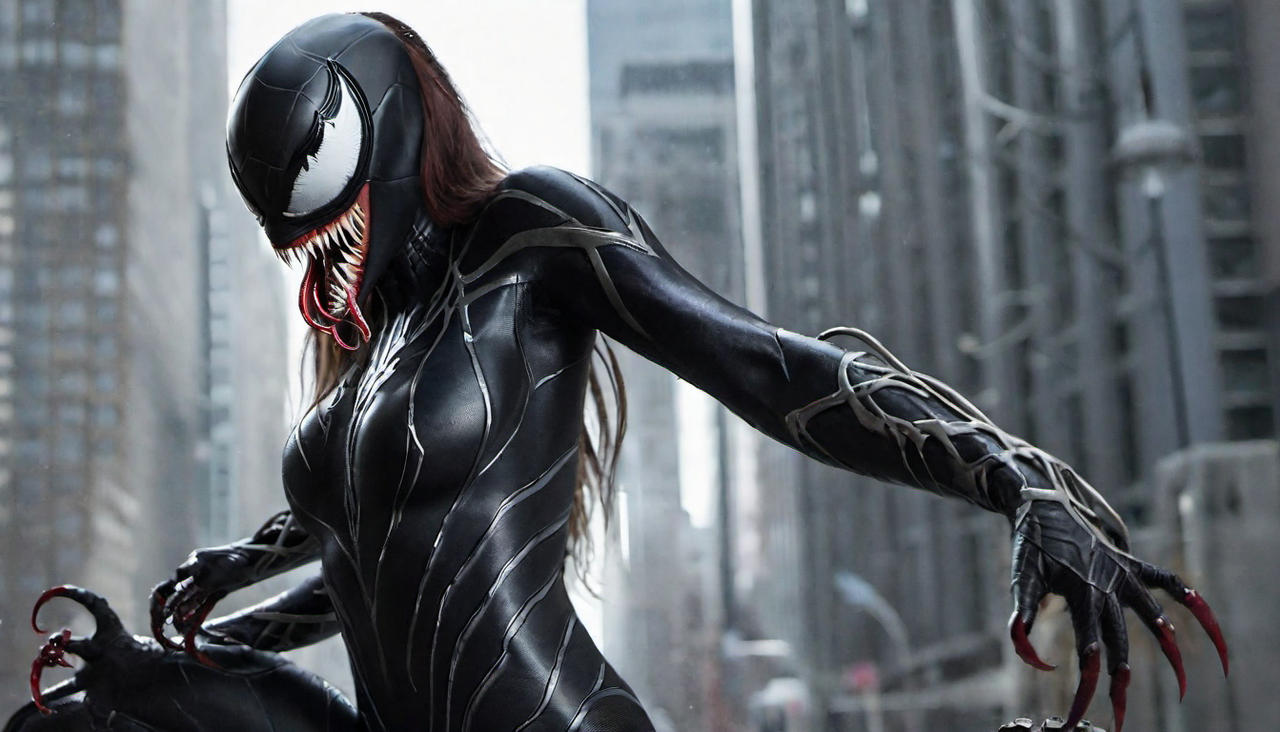 She Riot Venom She-Venom by CarbonFable on DeviantArt