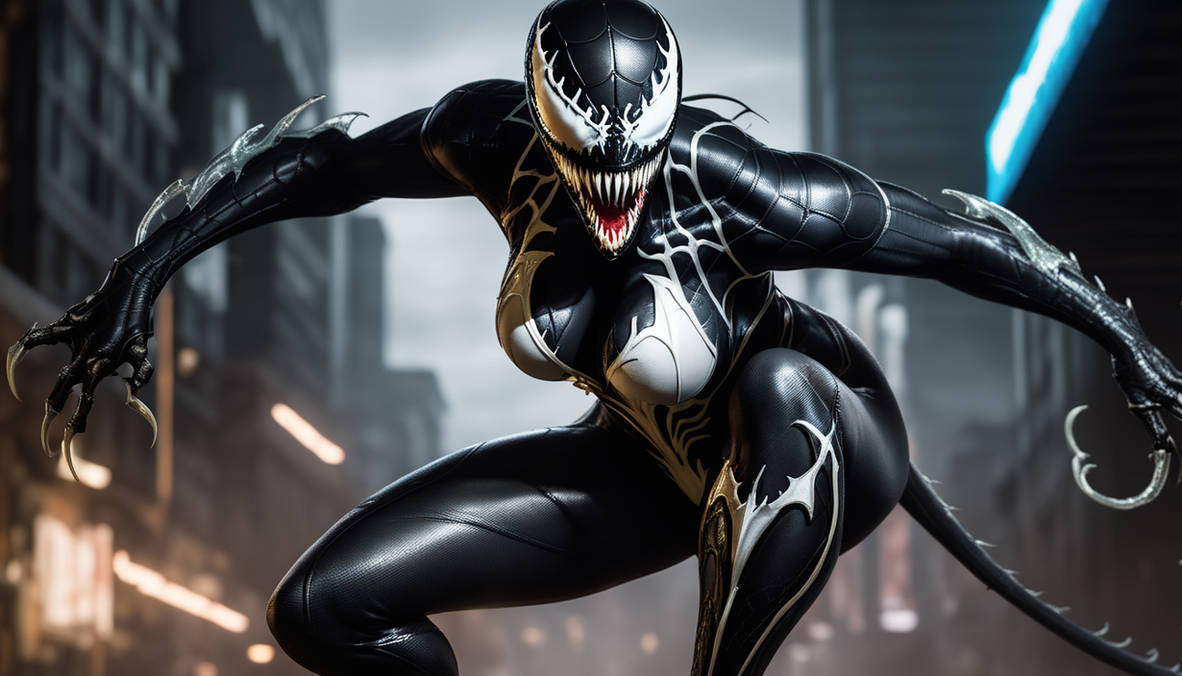 She Riot Venom She-Venom by CarbonFable on DeviantArt