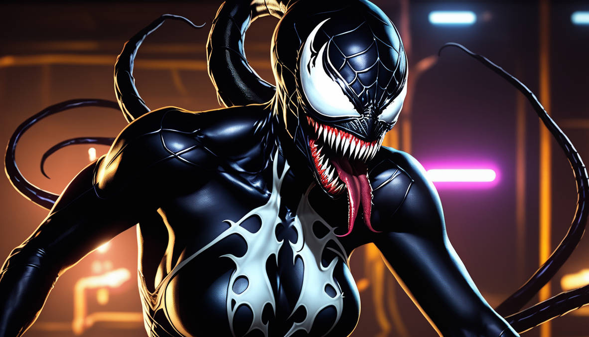 She Riot Venom She-Venom by CarbonFable on DeviantArt