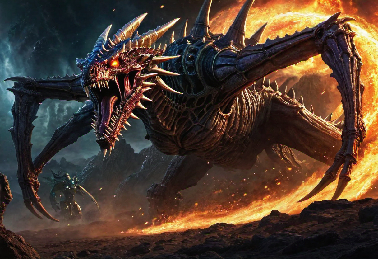 Infernal Monster Infernal Abyss Monster by CarbonFable on DeviantArt