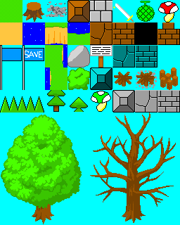 Minecraft 8-Bit 2D background by GAMECUBian on DeviantArt