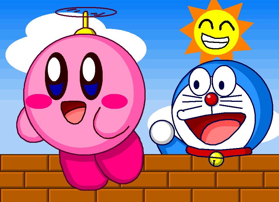 Kirby and Doraemon (Remake)