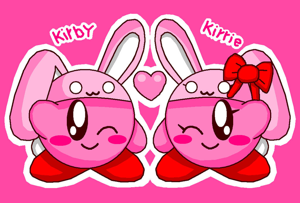 Kirkify Rabbit Kirby and Kirrie The Bunny by Cuddlesnam on DeviantArt