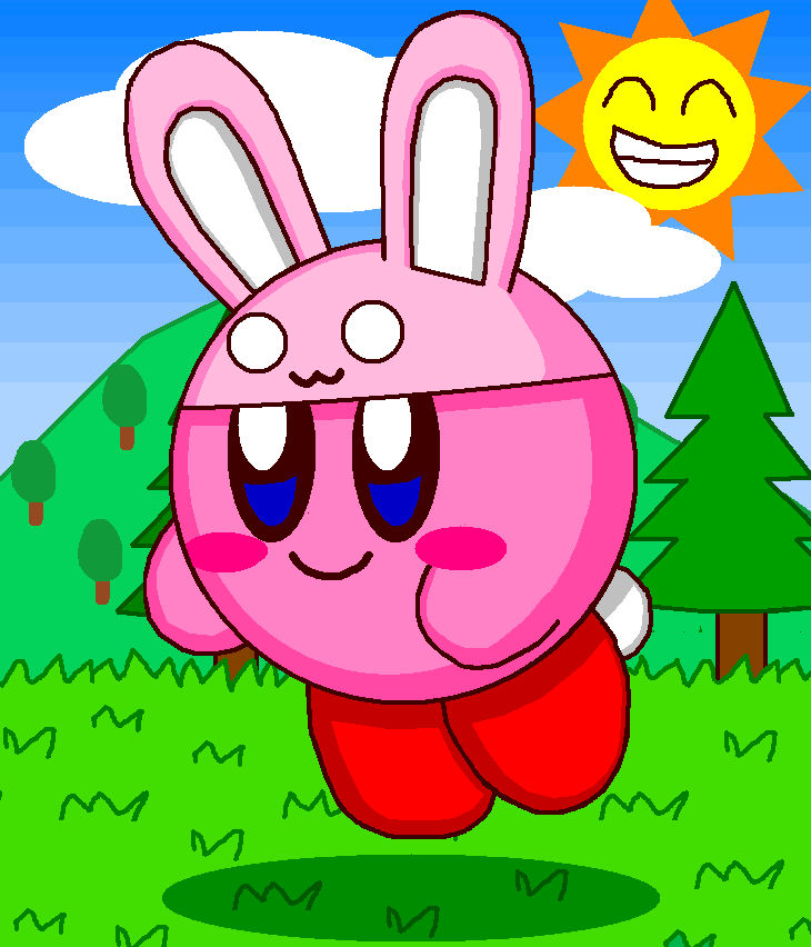 Kirkify Rabbit Bunny Kirby (Remake) by Cuddlesnam on DeviantArt