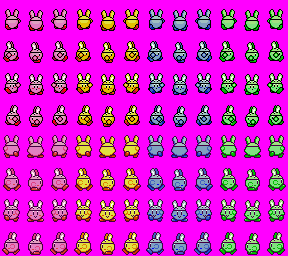 Cute Kirby+Ao Oni Sprites Packs on RPG Maker 2003 by Cuddlesnam on