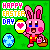 Kirby Bunny Icons (Happy Easter Day)