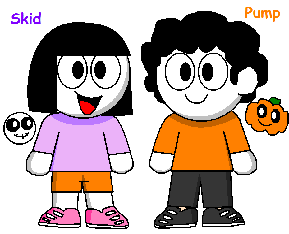 Spraddle Human Skid and Pump Human by Cuddlesnam on DeviantArt
