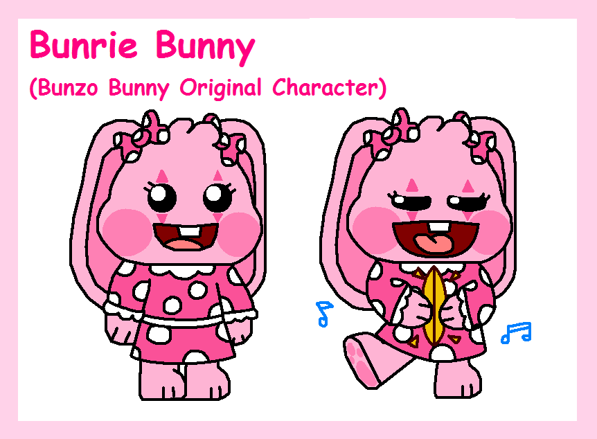 Oh Pink Bunzo Bunny (Pink Body) by Cuddlesnam on DeviantArt