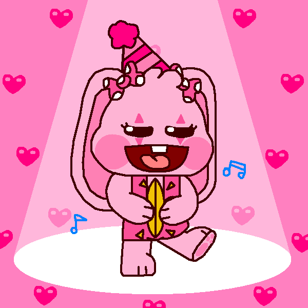 Oh Pink Bunzo Bunny (Pink Body) by Cuddlesnam on DeviantArt