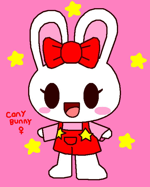 (Original) Line Cony Bunny (Kawaii Style) by Cuddlesnam on DeviantArt