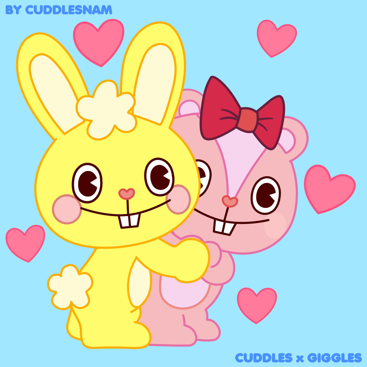 Cuddle G (ART Trade) Cuddles x Giggles by Cuddlesnam on DeviantArt