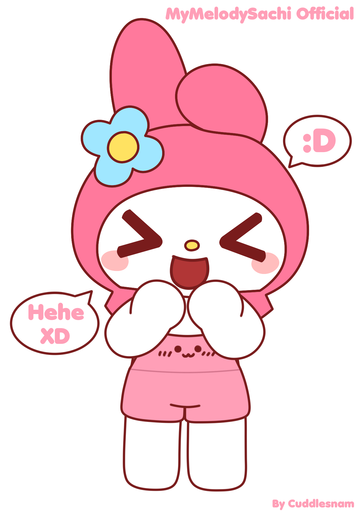 My Melody Sachi 3 (Roblox Fanart) by Cuddlesnam on DeviantArt