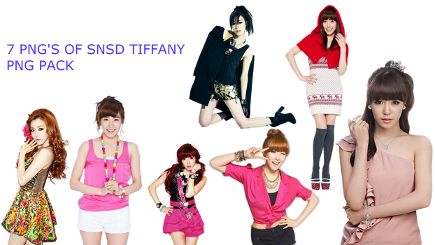 SNSD TIFANNY PNG PACK