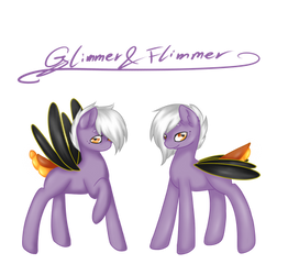 Glimmer and Flimmer -SOLD-