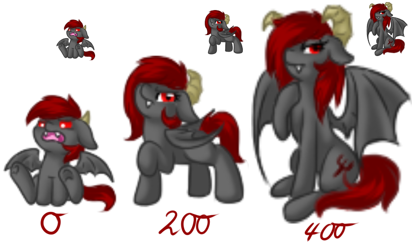 Devilish Pony squiby adopt -limited-