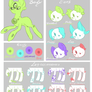 !!Outdated!!-Jewelists- Species guide