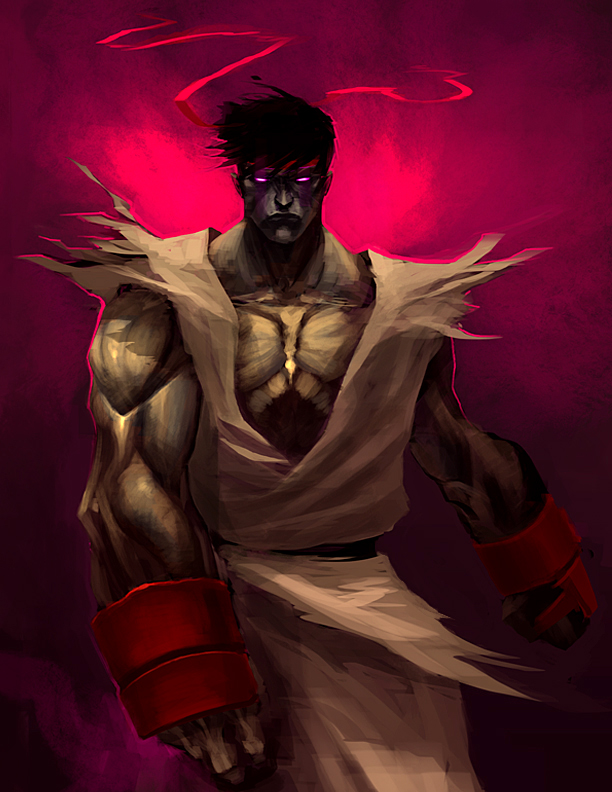 dark ryu by wi-flip-ff on DeviantArt