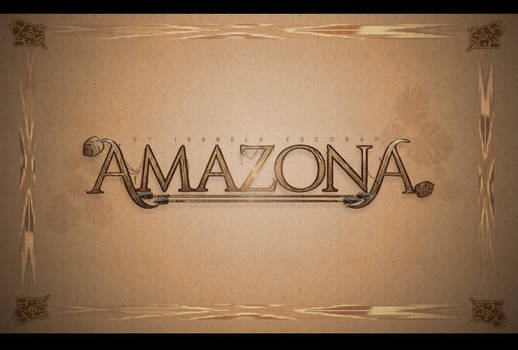 Amazona title card.