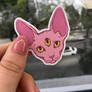 Three-Eyed Sphynx Stickers