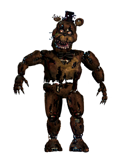 Nightmare Freddy Thank You Image Without Freddles by Trapspring on ...